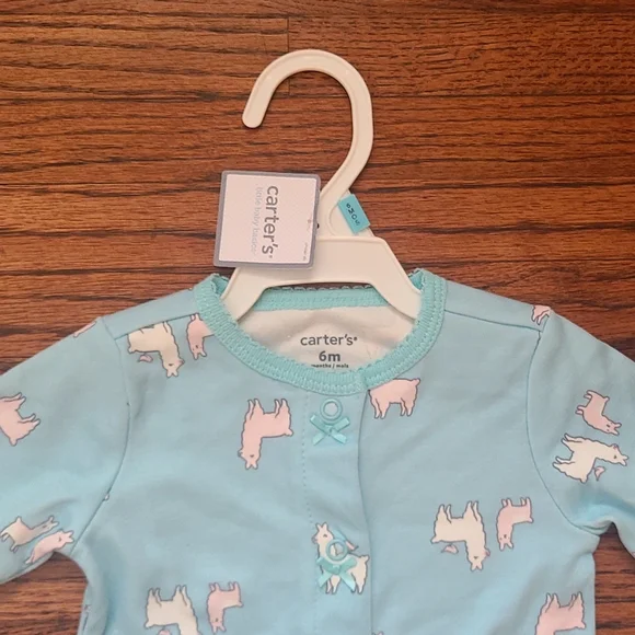 Carter's baby Lamb footsie 6M - Picture 5 of 7